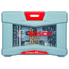 Coffret accessoires perçage et vissage (x49) pour bois, métal et béton