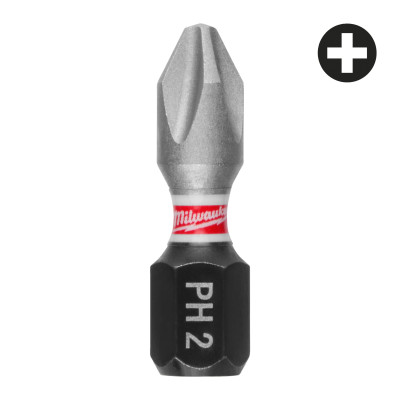 Boîte 25 Embouts Shockwave™ Ph2 25Mm-Milwaukee Consommable