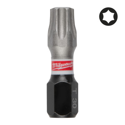 Boiîte 25 Embouts Tx30 Shockwave™ 25Mm-Milwaukee Consommable