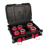 FPT2HK BSPT Alloy - Coffret de 6 têtes de filetage BSPT Alloy pour M18 FPT2: 1/2",3/4", 1",1-1/4", 1-1/2",2". - Packout Box, têt