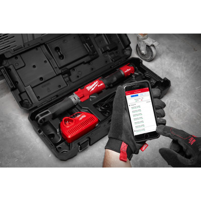 M12 ONEFTR12-201C (1/2") - Clé dynamométrique FUEL 12V, écran digital, 203Nm, 2Ah - Coffret, 1 batterie 12V 2Ah Red Li-Ion, char