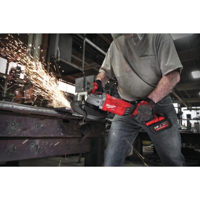 M18 FLAG230XPDB-0C - Meuleuse d'Angle FUEL 18V / 230mm / DMS, sans batterie  - Coffret, sans chargeur ni batterie