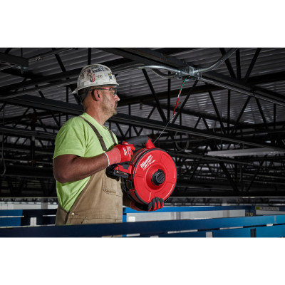 M18 FPFT-202 30m NC SET - Tire-fil électrique isolé 30m, 18V, 2Ah - Carton, 2 batteries 2Ah Redlithium 18V, 1 chargeur rapide M1