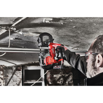 M12 Fbs64-402X - Scie À Ruban Fuel, Capacité 64Mm, 12V, 4Ah-Milwaukee Machines