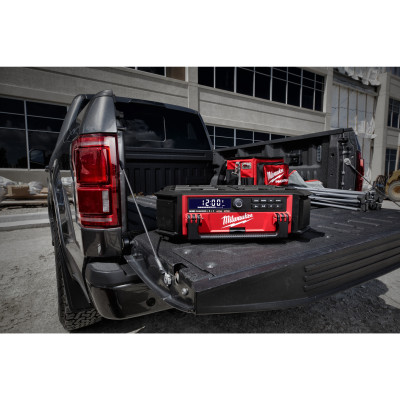 M18 PRCDAB+-0 - Radio de chantier / chargeur 18V PACKOUT, sans batterie  - Carton sans batterie ni chargeur