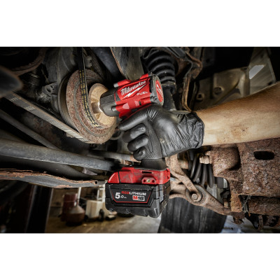 M18 FMTIW2P12-0X - Boulonneuse à chocs mid torque FUEL ,carré 1/2'', fixation pin, 18V, 4 vitesses, 950 nm au desserrage et 813 