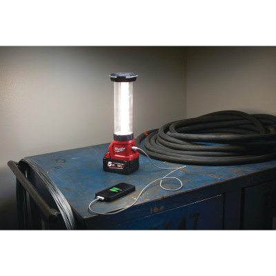 M18 Ll-0 - Lanterne De Chantier 360° 18V, Sans Batterie, 700 Lumens-Milwaukee Ba