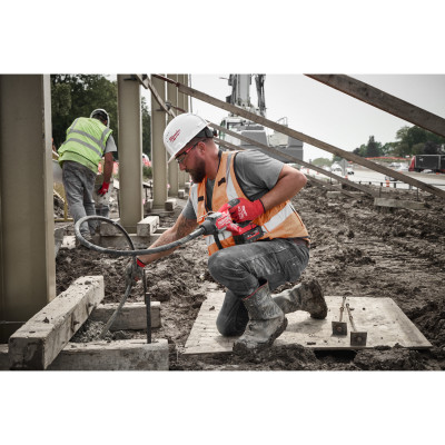 M18 Fcv N24-0 - Aiguille Vibrante, 18V, Arbre Flexible 2.4M-Milwaukee Machines