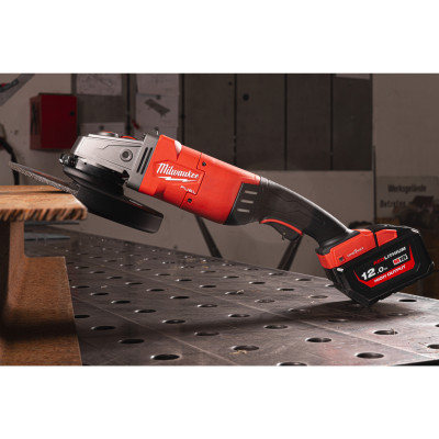 M18 ONEFLAG230XPDB-0 - Meuleuse d'Angle FUEL 18V/ ONE KEY/ 230mm / Frein de disque, sans batterie - Carton, sans chargeur ni bat