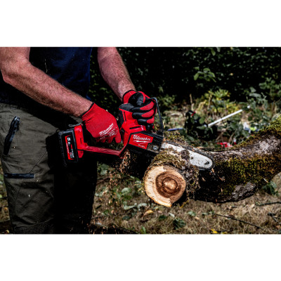 M18 Fhs20-552 - Élagueuse Fuel 18V, 5,5 Ah, Guide De 20 cm-Milwaukee Jardin