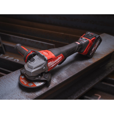 M18 FHSAGO125VXPDB2-0X - Meuleuse d'Angle FUEL 18V, 125mm, Interrupteur homme-mort, Frein,Variateur, ONE -KEY, sans batterie - H