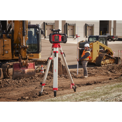M18 RLOHV1200-501C - Laser rotatif ONE-KEY rouge double pente H/V 1200 m, 18V, 5Ah - Coffret, 1 batterie Red Li-Ion 18V 5.0Ah, c
