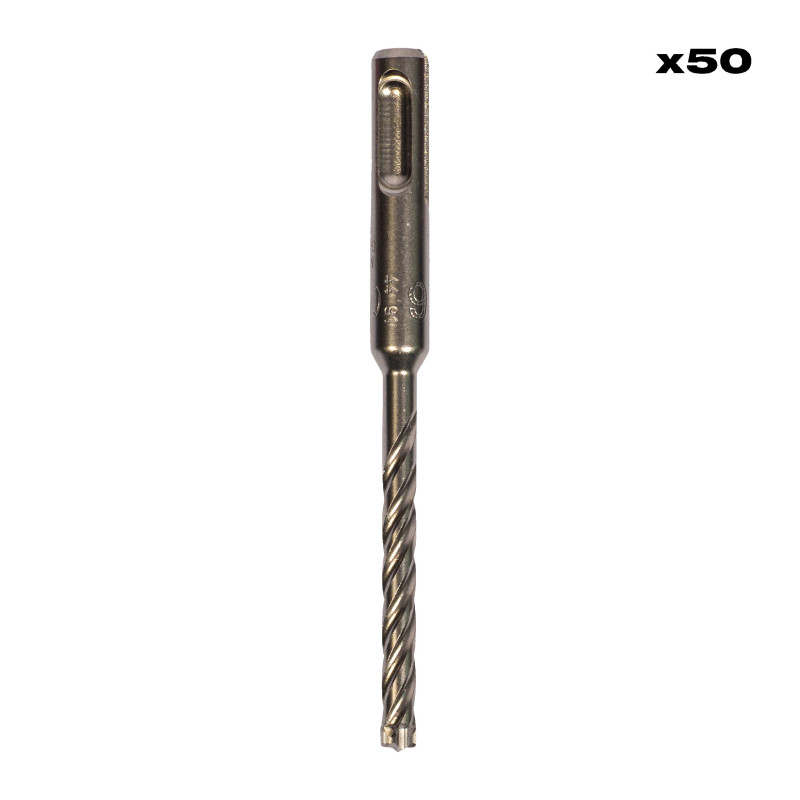 Foret SDS Plus Mx4 6X110Mm (X50)-Milwaukee Consommable