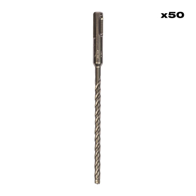 Foret SDS Plus Mx4 6X160Mm (X50)-Milwaukee Consommable