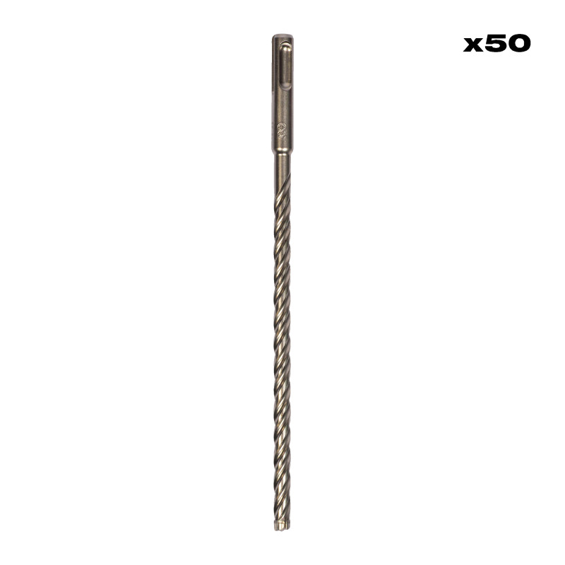 Foret SDS Plus Mx4 8X210Mm (X50)-Milwaukee Consommable