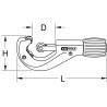 Coupe-Tubes Inox Ksr, Ø3 - 42 mm