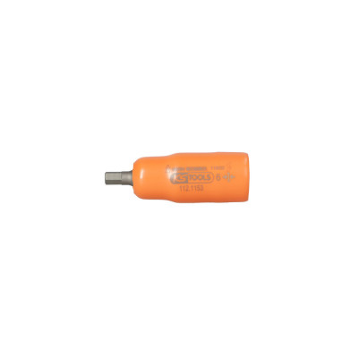 Douille Tournevis 6 Pans Isolée, 1/2'' - 6 mm