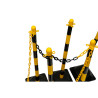 Kit Délimitation Zone De Travail (6 Poteaux + 25M De Chaîne)