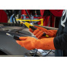 Gants isolants de précision T9 en caoutchouc naturel orange, avec protection mécanique classe 0 AZC