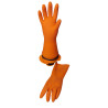 Gants isolants de précision T10 en caoutchouc naturel orange, avec protection mécanique classe 0 AZC