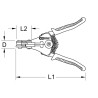 Pince À Dénuder Automatique Latérale, 170 mm - 0,5 - 2 mm