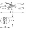 Pince À Sertir Pour Cosses Non Isolées, 220 mm