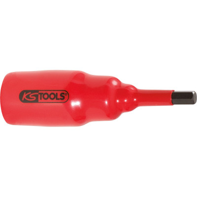 Douille Tournevis 6 Pans Isolée, 1/2'' - 4 mm