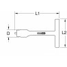 Limitateur De Couple Isolé Avec Poignée En T, 3/8'' - 25 Nm