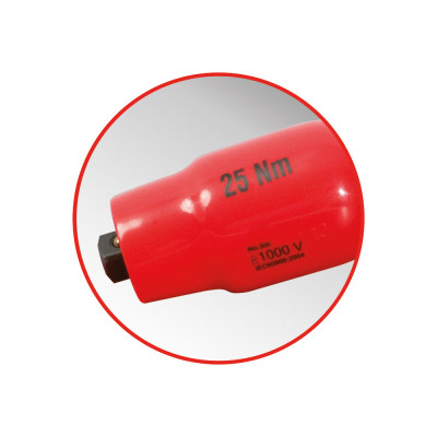 Limitateur De Couple Isolé Avec Poignée En T, 3/8'' - 25 Nm