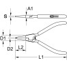 Pince À Circlips® Extérieur Droite, L.230 mm