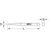 Chasse-Goupille De Montage, 34 mm