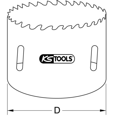 Scie Cloche, Ø51 mm
