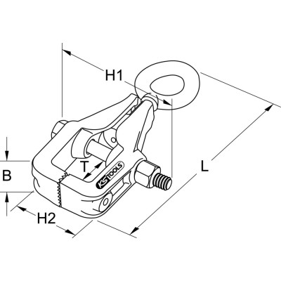 Pince De Traction Pour Box, Mâchoire Ajustable