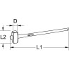 Masse Couple Manche Tri-Matière, 5Kg