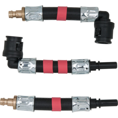 Jeu D'Adaptateurs, 3 Pcs Sae 8 X 20 mm (Rouge)