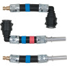 Jeu D'Adaptateurs, 3 Pcs Sae 10 X 30 mm (Bleu)