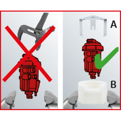 Clé Pour Filtres À Carburant 1/2'' Et Support De Cartouche Pour Moteurs Jtd