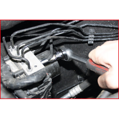 Rail De 6 Douilles Fendues 6 Pans 3/8''