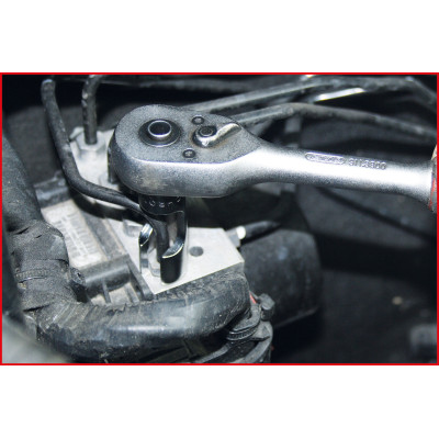 Rail De 6 Douilles Fendues 6 Pans 3/8''