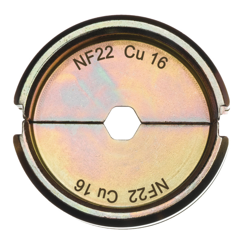 Nf22 Cu 16 - Matrice De Sertissage 16 Mm²-Milwaukee Systeme Attachement