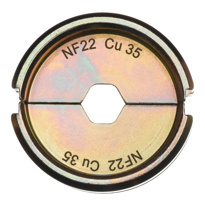 Nf22 Cu 35 - Matrice De Sertissage 35 Mm²-Milwaukee Systeme Attachement