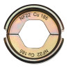 Nf22 Cu 185 - Matrice De Sertissage 185 Mm²-Milwaukee Systeme Attachement