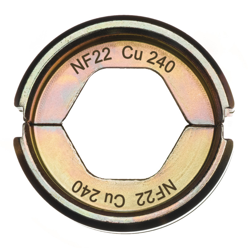 Nf22 Cu 240 - Matrice De Sertissage 240 Mm²-Milwaukee Systeme Attachement