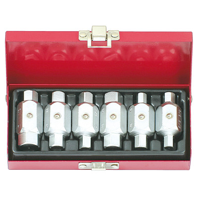 Coffret De 6 Embouts Pour Bouchons De Vidange, Entrainement 6 Pans 21 mm