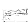 Pince À Riveter Standard, L. 270 mm