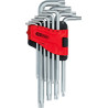 Jeu De 10 Clés Mâles Longues Torx, T8 À T50