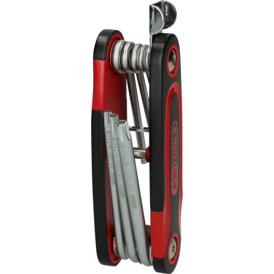 Jeu De 8 Clés Mâles Torx® Percé Sur Monture