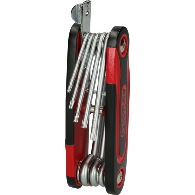 Jeu De 8 Clés Mâles Torx® Percé Sur Monture
