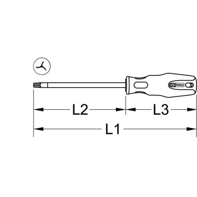 Tournevis Ergotorqueplus® Tri-Wing, #5