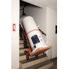 Diable Spécial Escalier Avec Bavette Repliable - 250 Kg